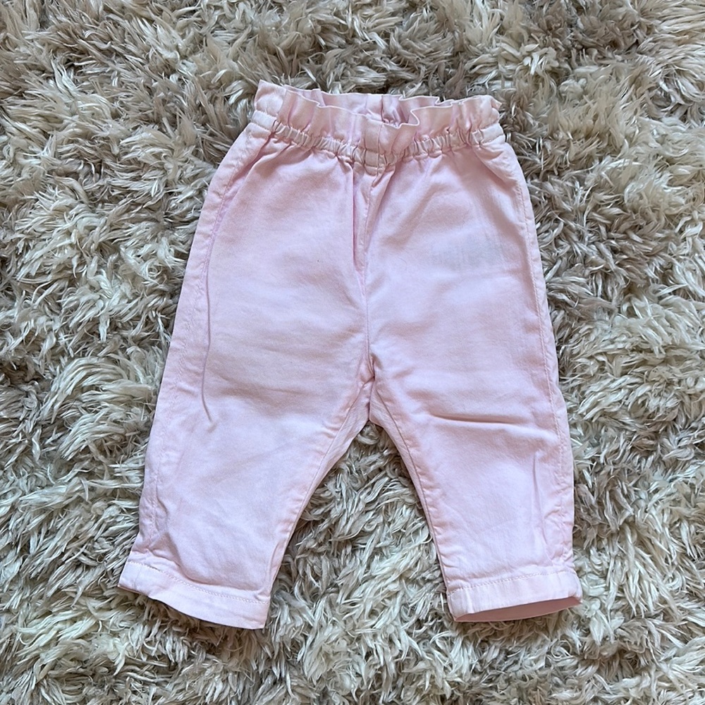 Bonpoint pink pant - 6 month old
